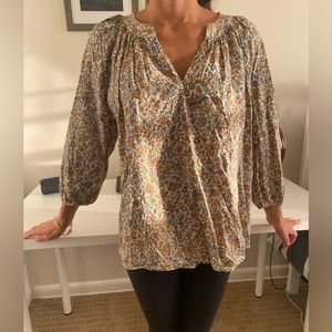 Easy breezy springtime blouse